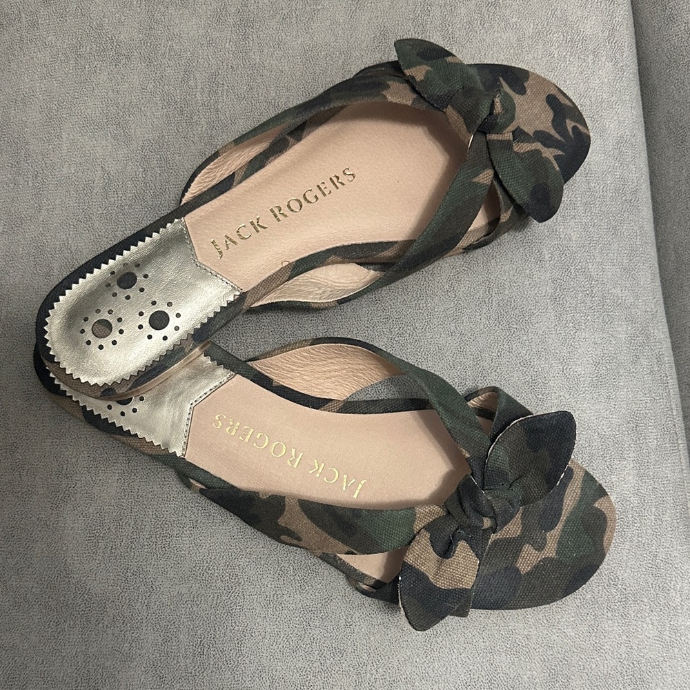 Jack Rogers Women's Camouflage Flats